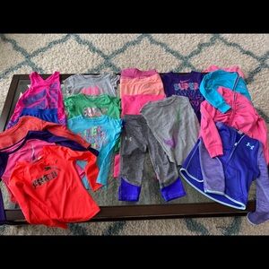 Huge lot of girls spring athletic wear size 4/4T